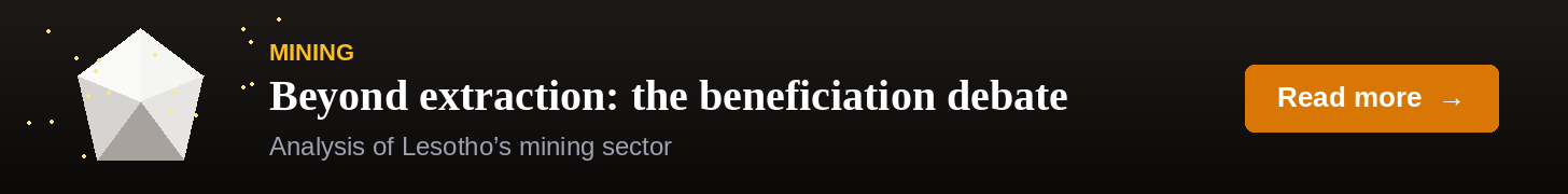 Mining: the beneficiation debate — read more